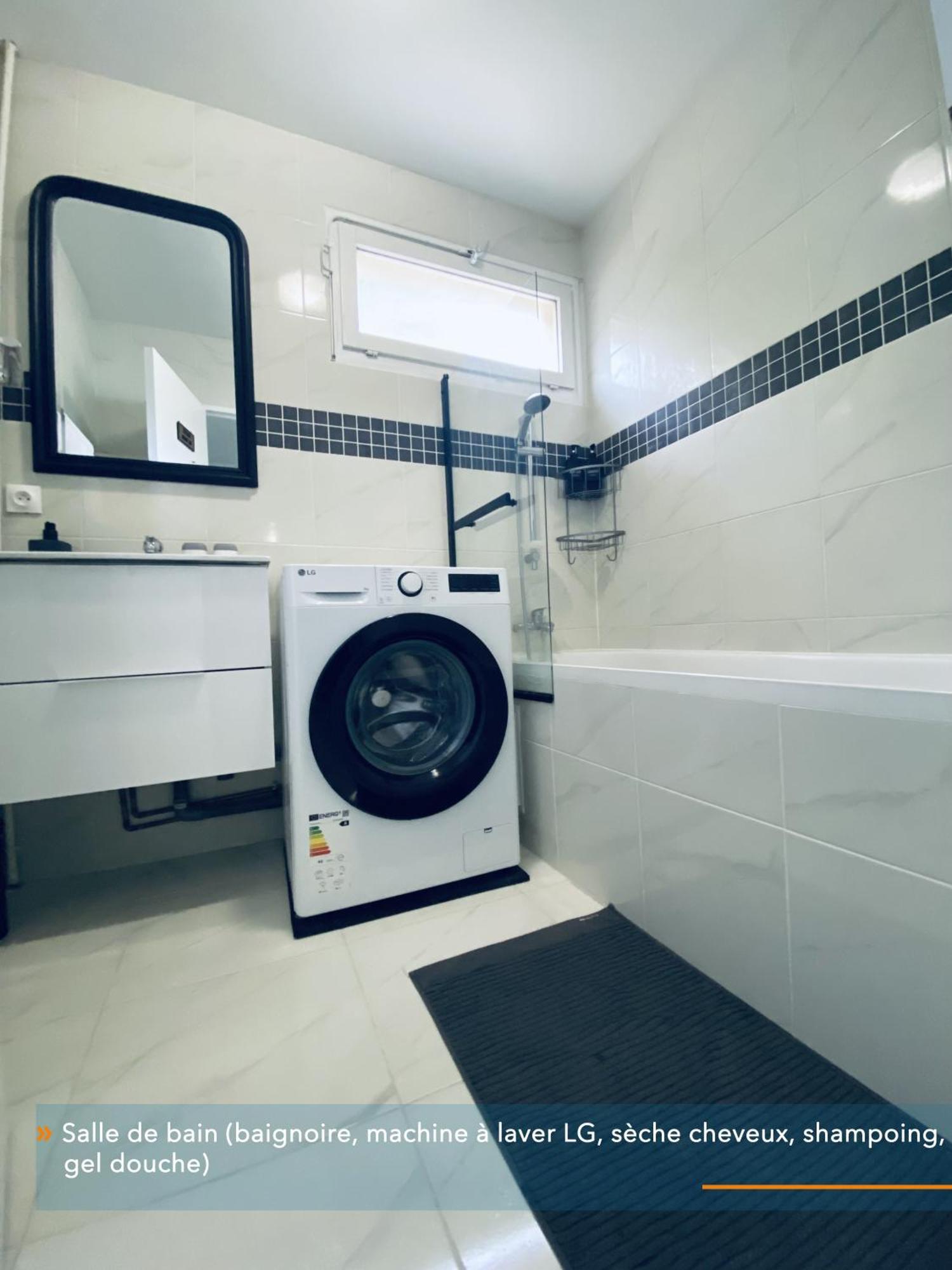 Appartement Parisien Neuf, Moderne Avec Une Grande Salon, 2 Chambres, 4 Lits, Parking Gratuit, 15Min De Paris Et 13 Min Aeroport Orly Vitry-sur-Seine Exterior photo