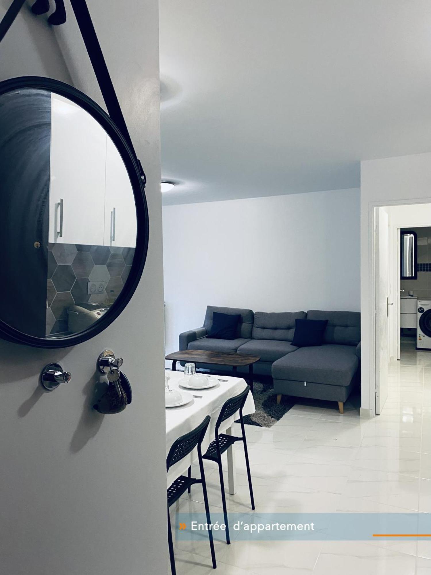 Appartement Parisien Neuf, Moderne Avec Une Grande Salon, 2 Chambres, 4 Lits, Parking Gratuit, 15Min De Paris Et 13 Min Aeroport Orly Vitry-sur-Seine Exterior photo